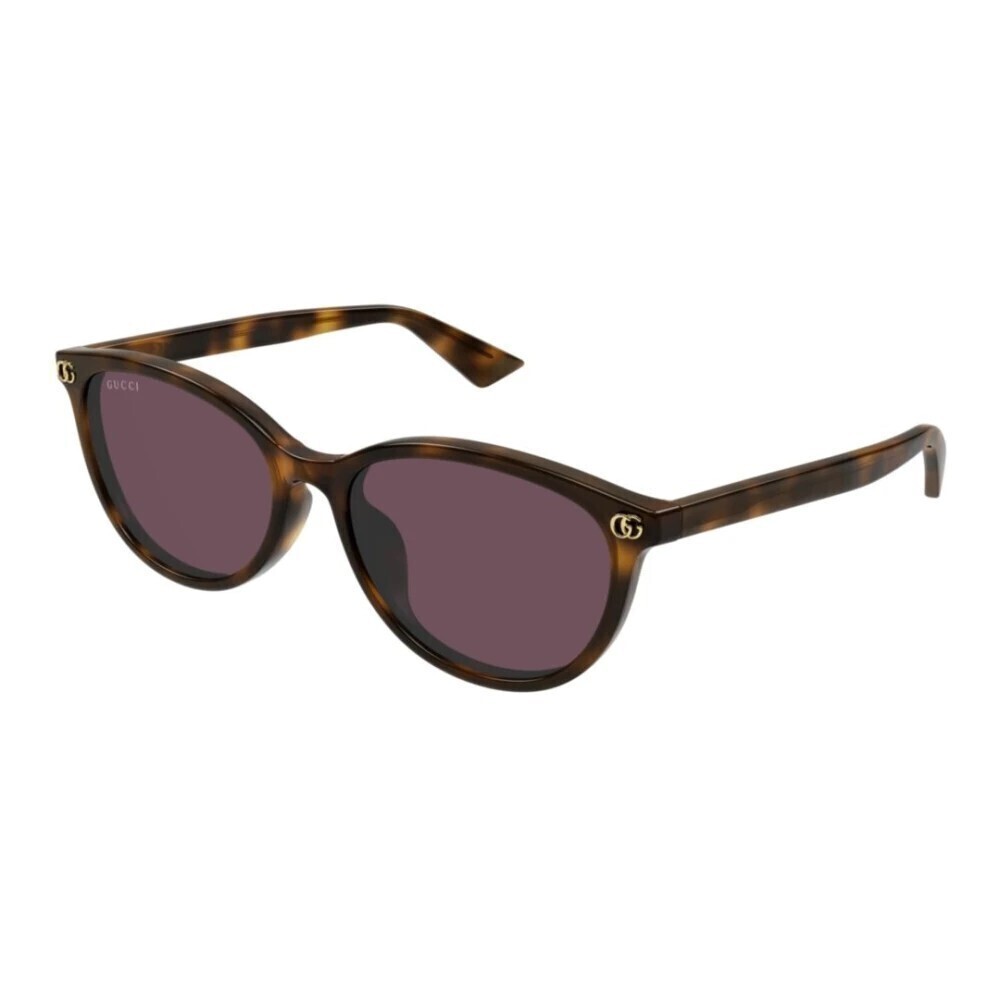 NWT Gucci GG1818SK-002 Havana Violet 56mm Sunglasses